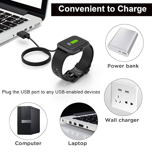 Smart Watch Charger, Da Fit, Gloryfit Magnetic Charging Cable, - Image 7