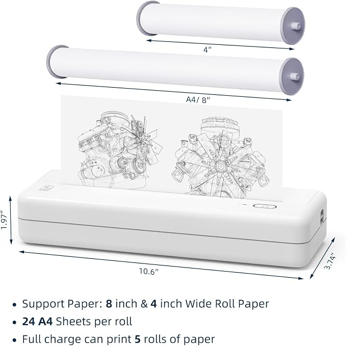 HPRT Wireless Portable Printer - Image 8