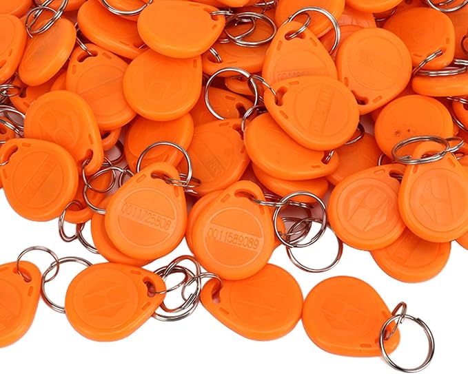 125kHz RFID Key Fob Access Control Tag, Read Only Proximity Keychain, High - Image 7