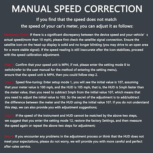 GPS Digital Speedometer for Car MAIMEIMI Head Up Display for Car HUD - Image 6