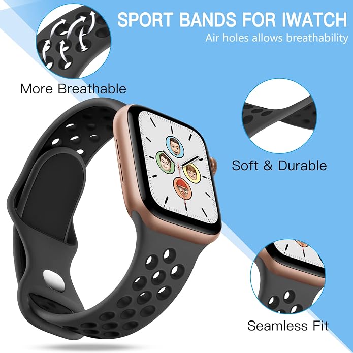 Adorve 4 Pack Sport Bands Compatible - Image 2