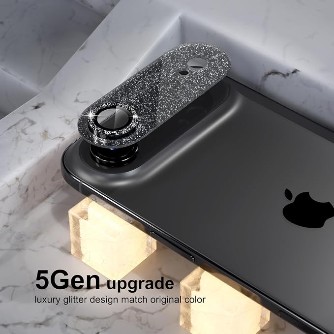 Choiche Compatible for iPhone 17 Air Camera Lens Protector, Bling Camera Cover - Image 7