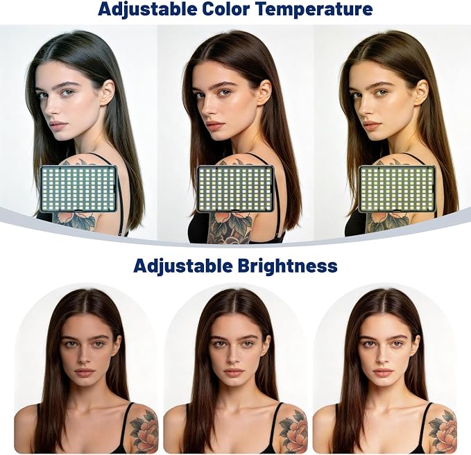 Tattoo Light Kit with 120 LED and CPL Filter Lens, Polarized Light - Image 4