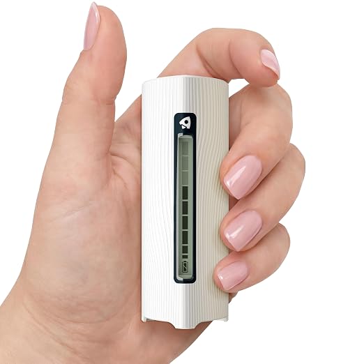 Portable CO2 Tracker for Travel for Peak of Productiviy & Brain Fuel Monitor by Altos