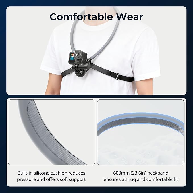 SMALLRIG Neck Mount for Action Camera - Image 5