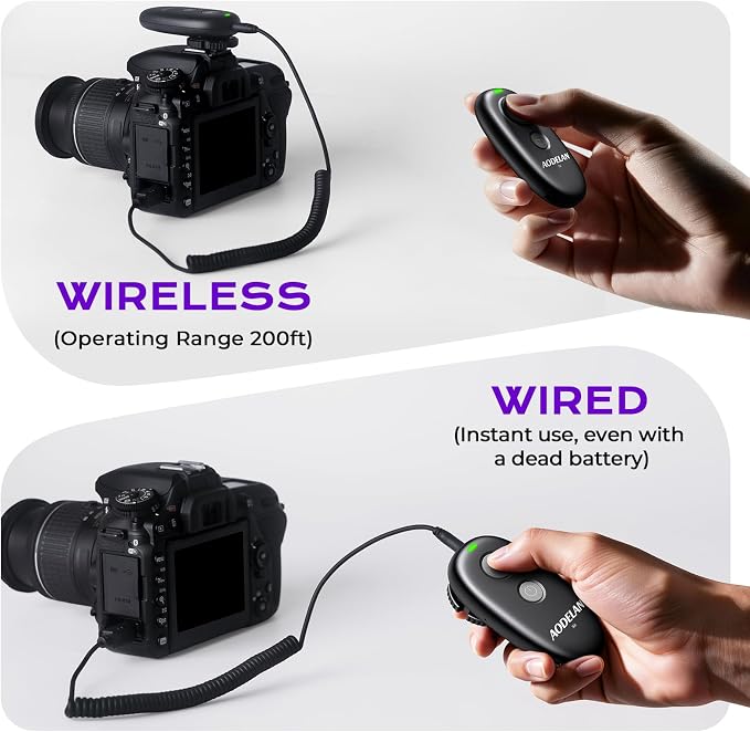 for Fujifilm Camera Rechargeable Remote Shutter Release - Image 4