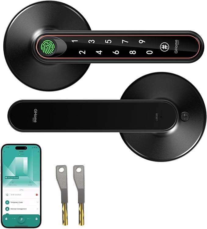 Ghome Smart Fingerprint Door Konb by GhomeSmart