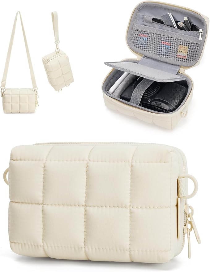 BAGSMART Digital Camera Case, Protective Puffy Camera Case by BAGSMART