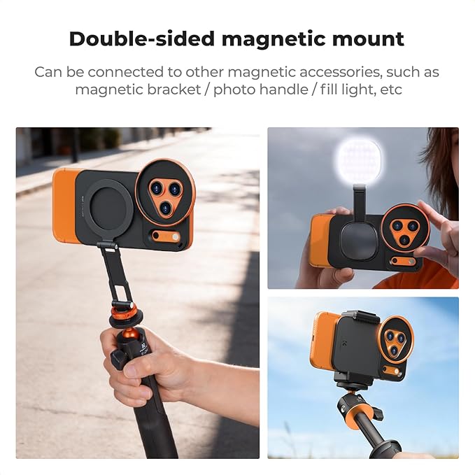 K&F CONCEPT Double-Sided Magnetic Lens Filter Mount Adapter, Compatible - Image 4