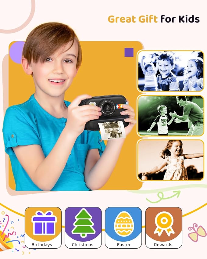 Kids Color Instant Print Camera – Kids Camera - Image 8