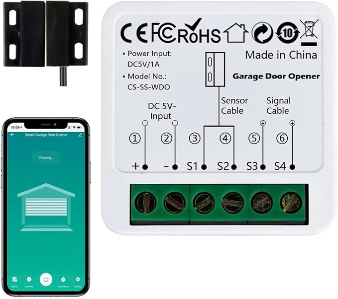 SSKT Smart Garage Door Opener – Compatible by Unknown