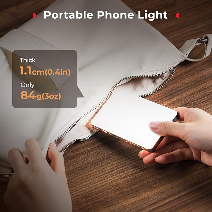 SmallRig M3 Magnetic Selfie Phone Light - Image 7