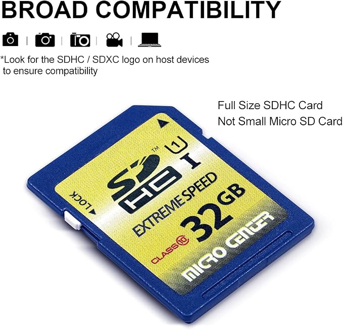 INLAND 32GB Class 10 SDHC Flash Memory Card Standard Full Size SD Card USH-I U1 - Image 5
