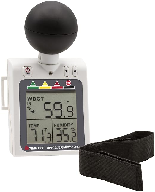 Triplett HS10 Indoor/Outdoor Heat Stress WBGT Meter - Image 2