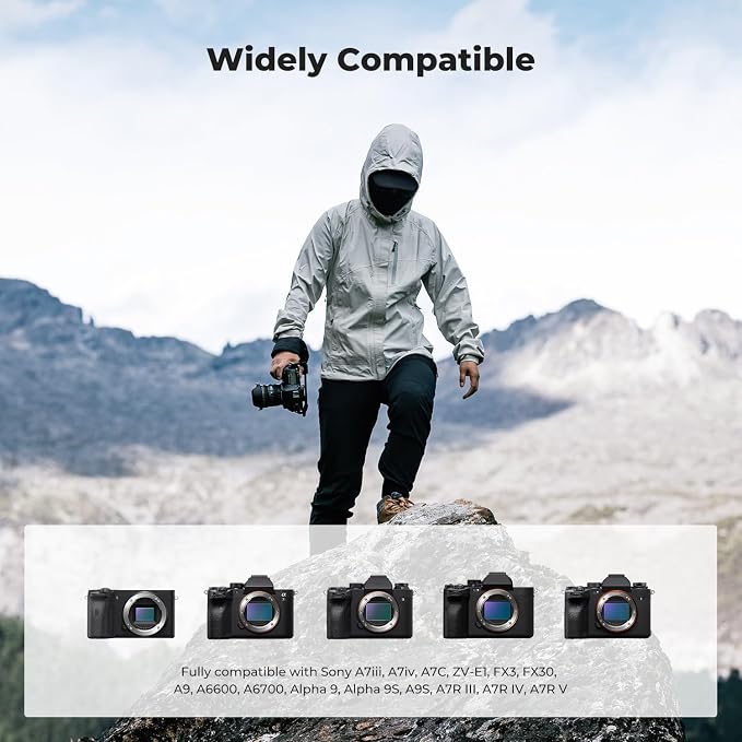 K&F CONCEPT NP-FZ100 2280mAH Battery and Dual Slot Charger Set - Image 3