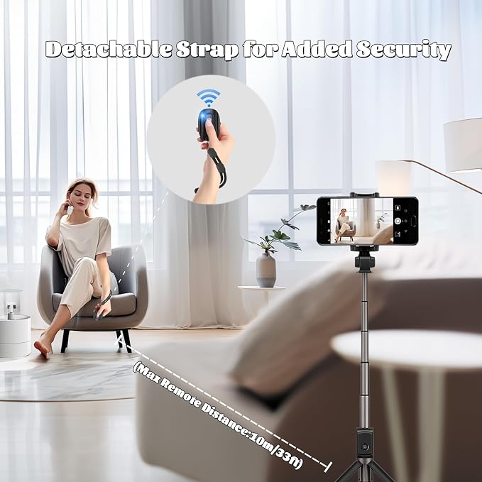 Wireless Camera Remote Shutter for iPhone and Android Smartphones 2 Pack - Image 5