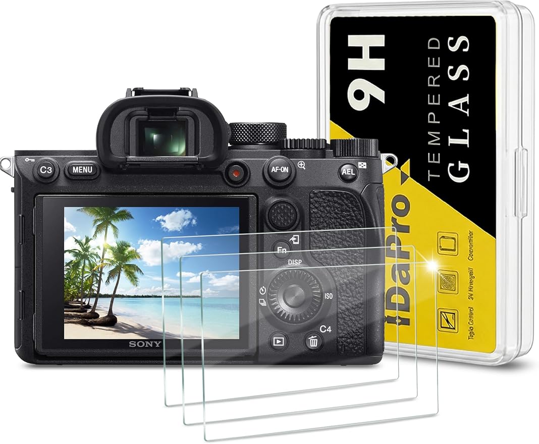 iDaPro Screen Protector for Sony Alpha A7R IV / A7R III / A7R II / A7 III / A7 by ScreenProtectorExpert