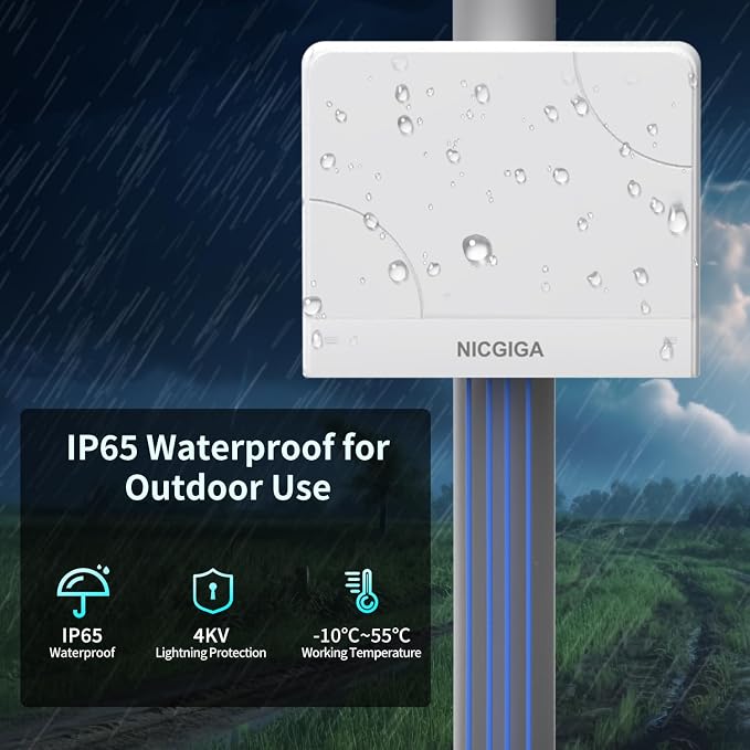 Outdoor Waterproof 8-Port PoE Switch - Image 4
