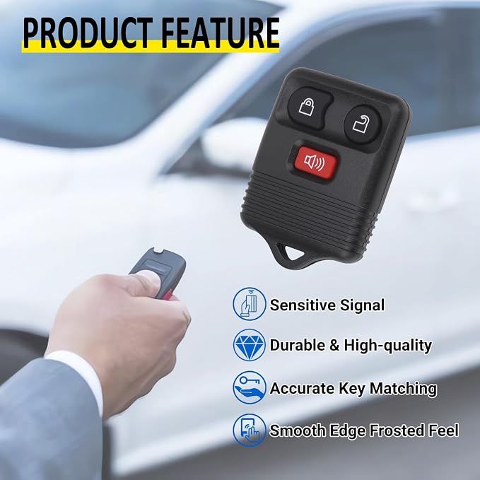 Vurkcy Keyless Entry Remote Key Fob Compatible - Image 6