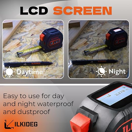 4-in-1 Digital Laser Tape Measure - Image 2