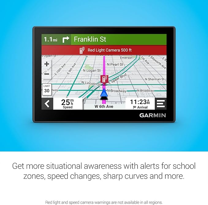 Garmin Drive™ 53 GPS Navigator, High-Resolution Touchscreen, Simple On-Screen - Image 4