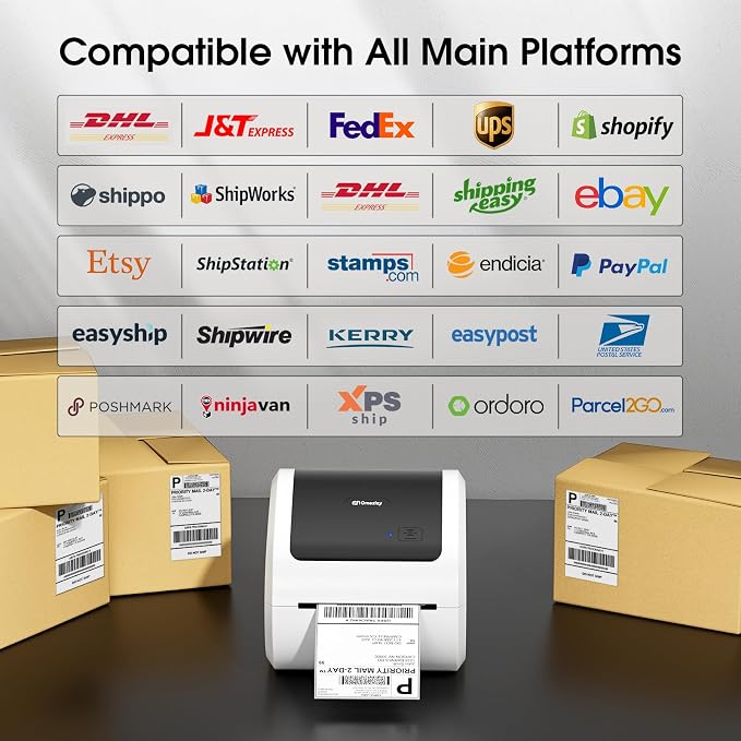 Bluetooth Shipping Label Printer - Image 5