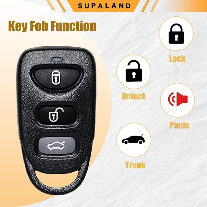 SUPALAND Key Fob Keyless Entry Fits - Image 6