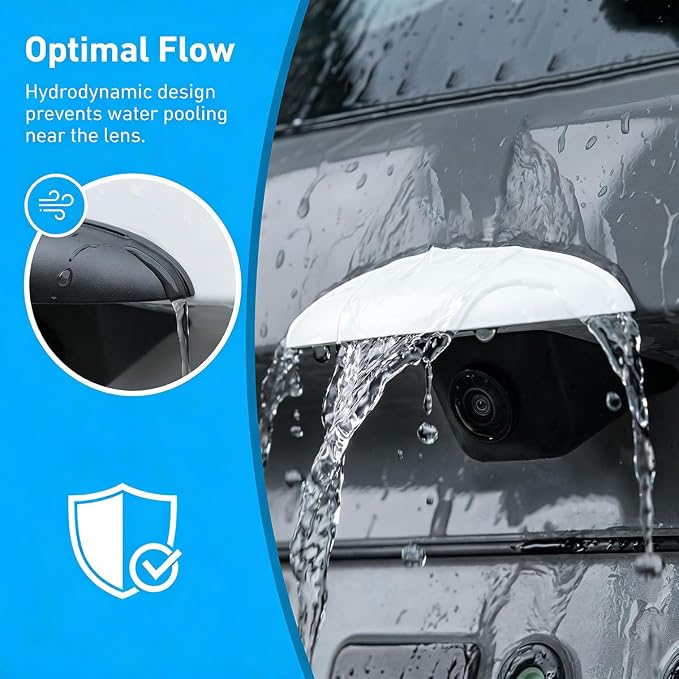 Car Rear View Camera Cover, Waterproof Vehicle Backup Lens Protector Sticker - Image 6