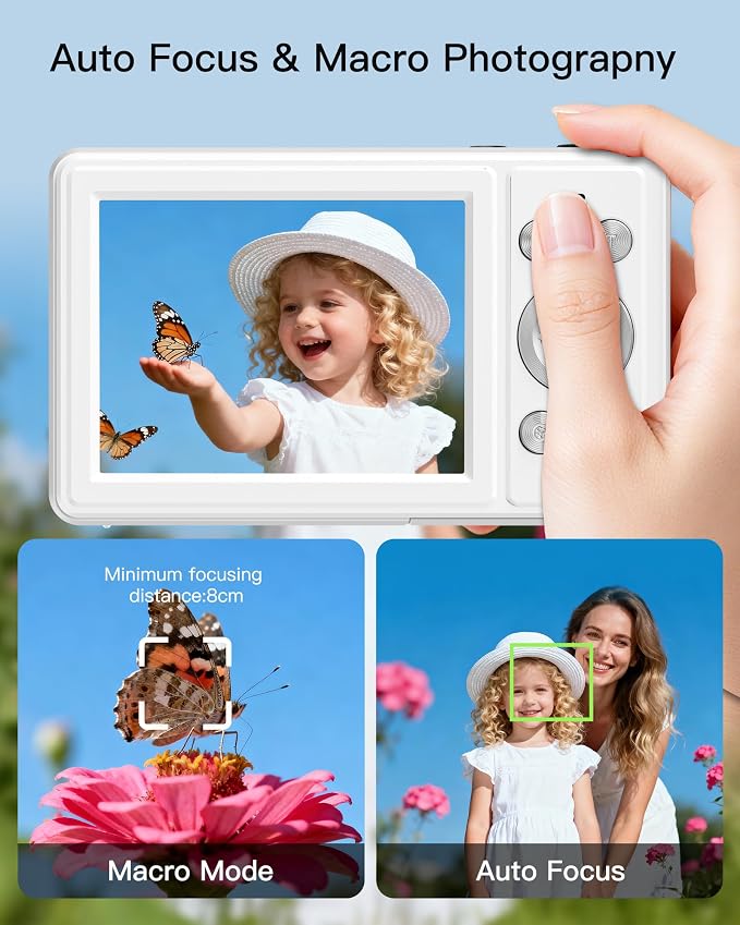 Digital Camera, FHD 1080P Point and Shoot Camera - Image 3