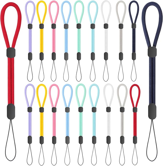 FrgKbTm Hand Wrist Strap Lanyard, Adjustable Nylon Colorful by FrgKbTm