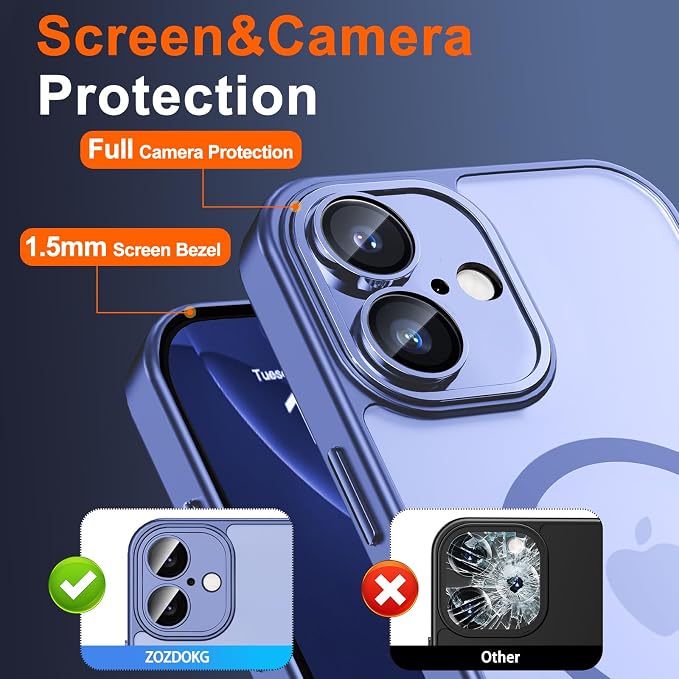 for iPhone 16 Plus Case with Privacy Screen Protector and Camera Protection - Image 6