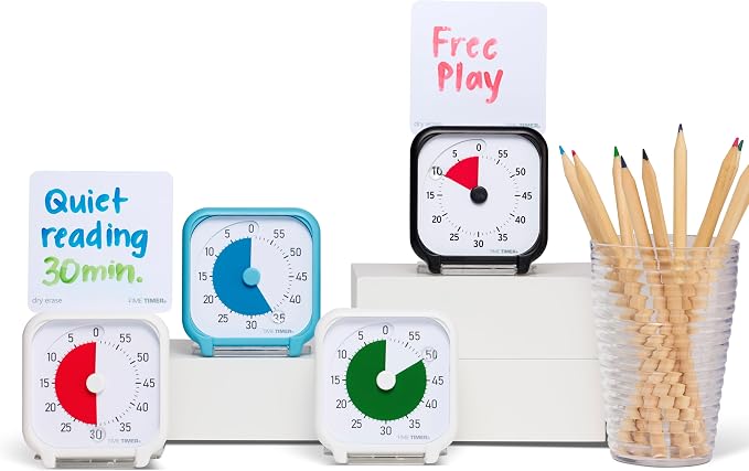Time Timer 3 Inch Visual Timer – 60-Minute Quiet Portable Countdown Timer - Image 5