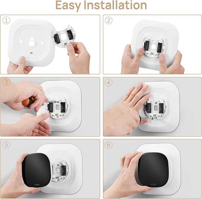CaseBot Wall Plate for 2022 Ecobee Smart Thermostat Premium & 2022 Ecobee Smart - Image 6