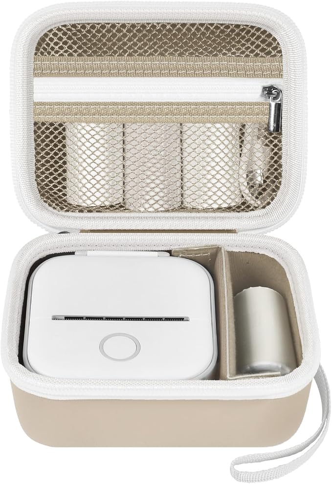 ANKHOH Label Maker Case for Memoking T02/ for Phomemo M02/ M02S/ M02 Pro/ Q30S/ by Ankhohstoragehardcase