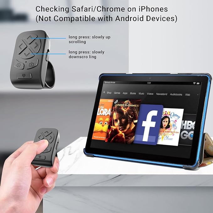 Locthal Scrolling Ring Remote for TikTok YouTube Instagram, Scroller Page - Image 6