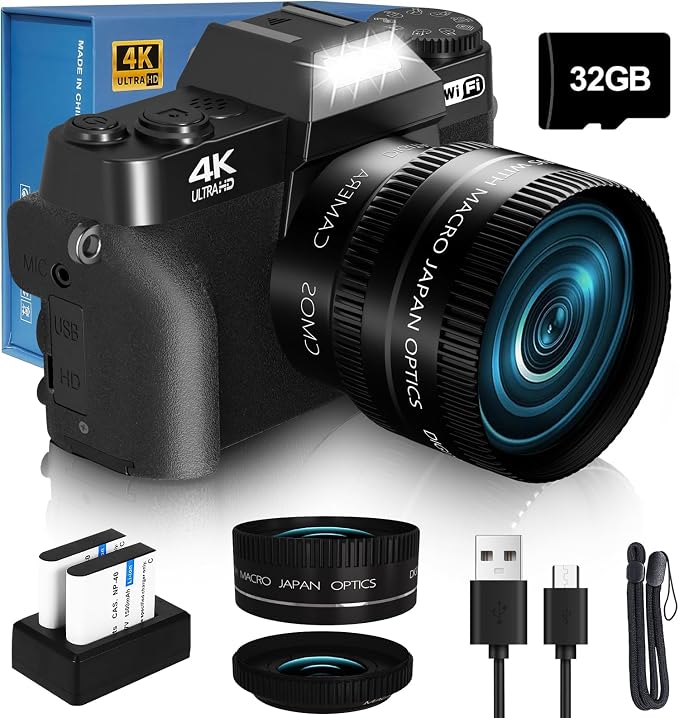 2026 Upgrade VJIANGER Digital Camera by TaketheCameraTaketheWorld