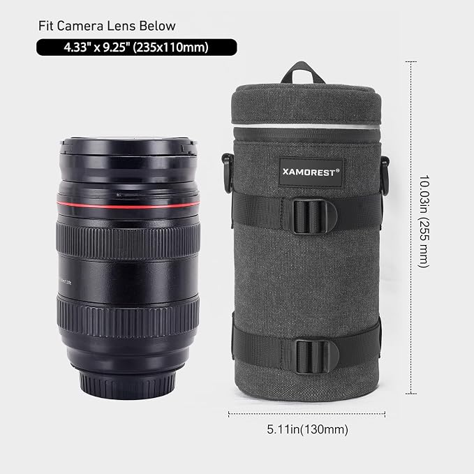 Camera Lens Case Lens Bag Compatible) - Image 2