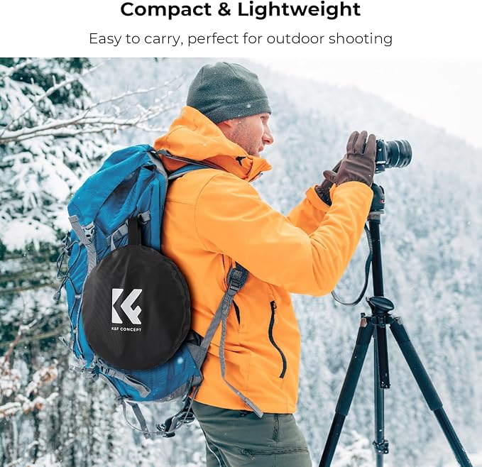 K&F CONCEPT 43''/110cm 5-in-1 Light Reflector - Image 4