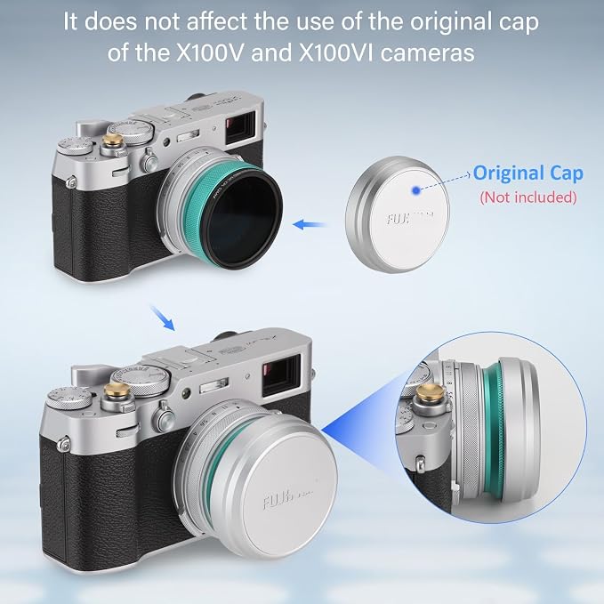 Haoge LUV-X54L Metal Lens Hood - Image 5