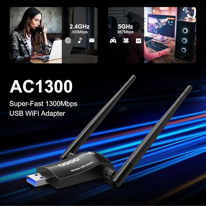 Wireless WiFi Adapter for Desktop PC - Image 2