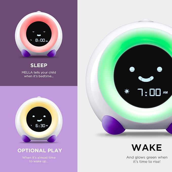 LittleHippo Mella: Kids Alarm Clock, Ready to Rise Children's Sleep Trainer - Image 2