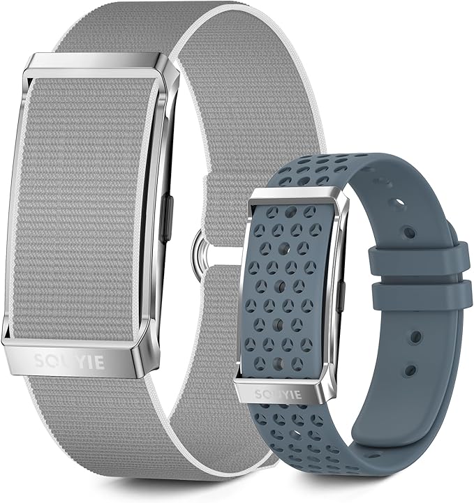 Smart Bracelet for Men Women, Health Activity Fitness Trackers, 24H Sleep by SOUYIE