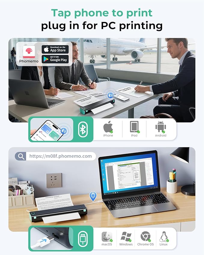 Phomemo Portable Printers Wireless - Image 2