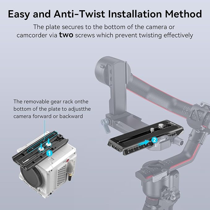 SmallRig 5" Quick Release Plate - Image 4
