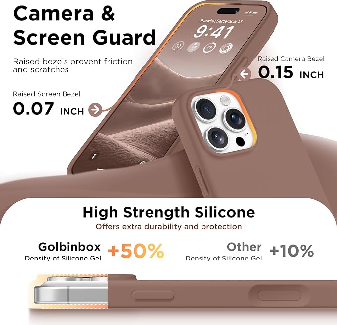 GolbinBox Magnetic for iPhone 16 Pro Max Case, Compatible - Image 5