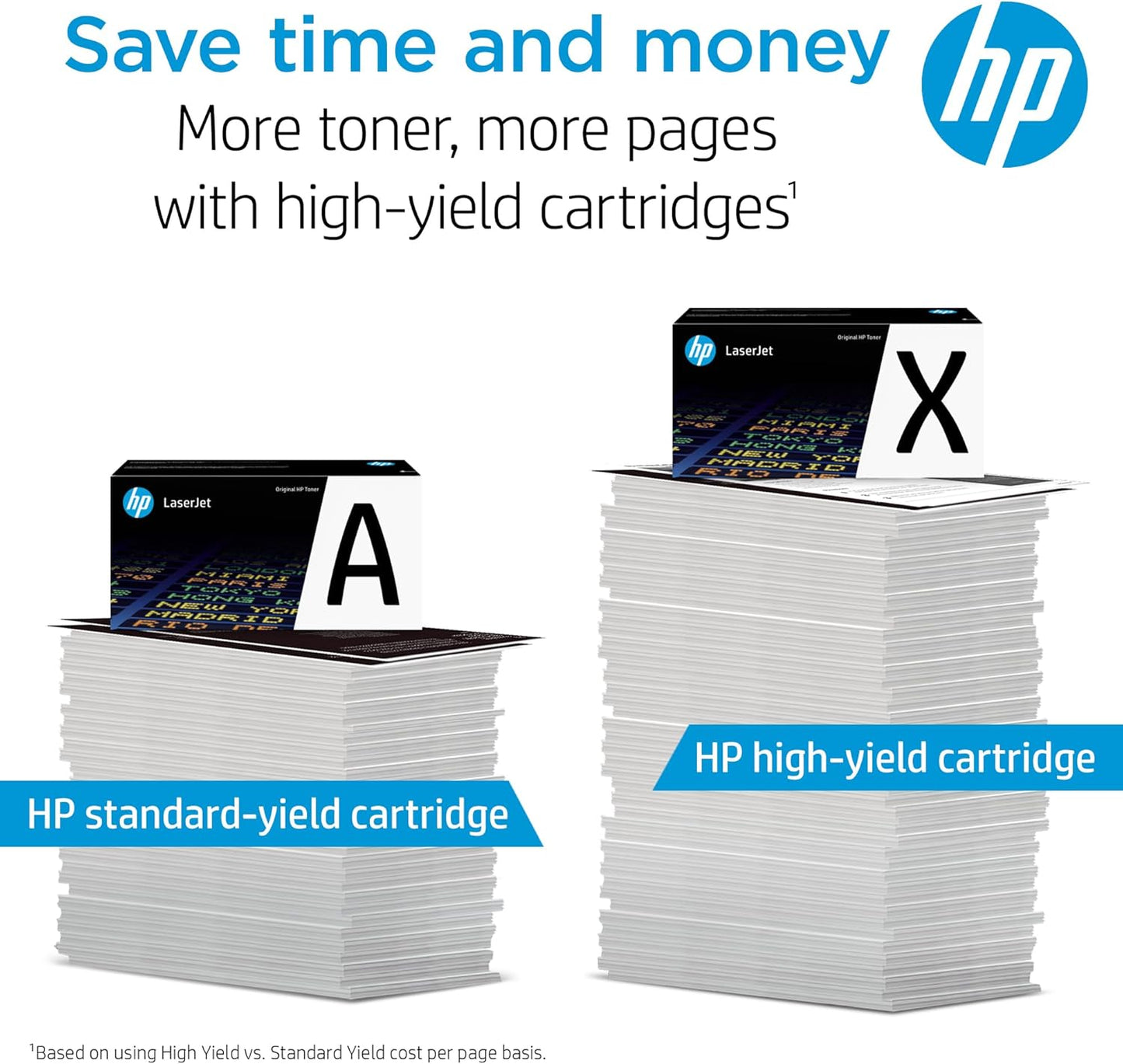 HP 414X Black High-yield Toner Cartridge | Works HP Color LaserJet Enterprise M455dn, MFP M480f; HP Color LaserJet Pro M454 Series, MFP M479 Series
