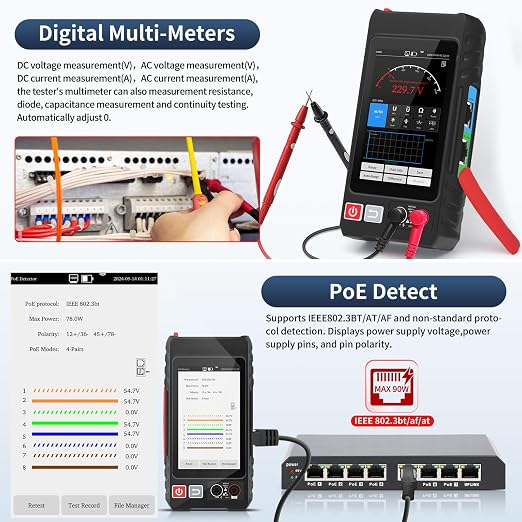 Multifunction Network Caber Tester, UTP Ethernet Cable Tester, Cable Tracer - Image 5