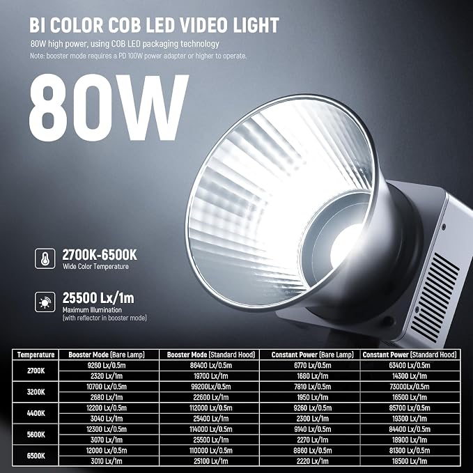 NEEWER 80W LED Video Light - Image 2