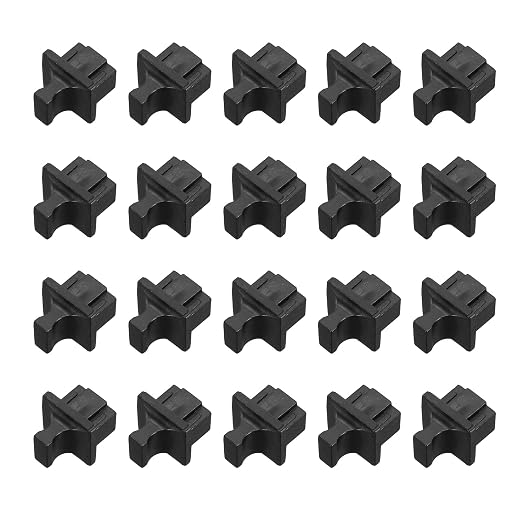 MECCANIXITY RJ45 Dust Covers Caps, Network Panel by MECCANIXITY
