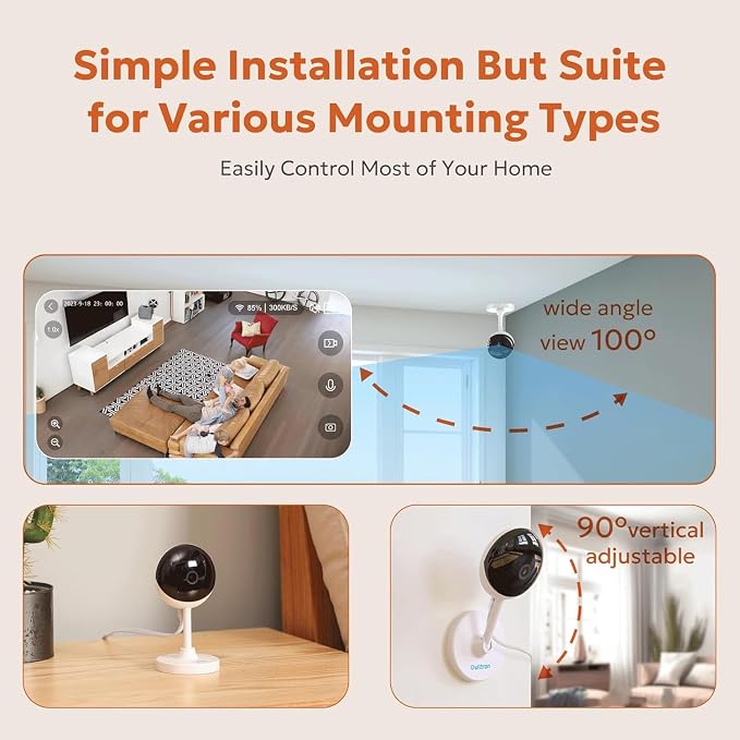 owltron Indoor Security Camera, 2K Cameras - Image 8